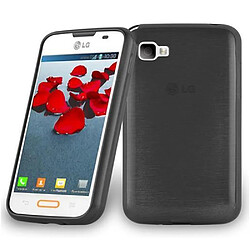 Cadorabo Coque LG L4 II Etui en Noir