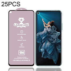 Wewoo Film de verre trempé Pour Huawei Honor 20 Pro 25 PCS 9H HD de plein écran à haute alumine