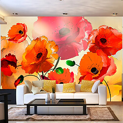 Artgeist Papier peint - Velvet Poppies [147x105]