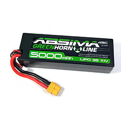 Absima Accu LiPo 3S 11,1V 5000mAh 45C Hard case XT60 - 4140014 (137x46x30mm)