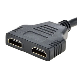 Avis MaxLLTo ® 1080P HDMI Port Mâle vers 2 Femme 1 In 2 Out Splitter Adapter Cable Converter