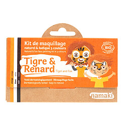 Kit de Maquillage 3 couleurs Tigre et Renard - NAMAKI