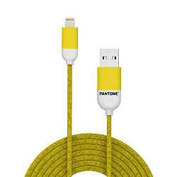 Avis Celly PT-LCS001-5Y câble de téléphone portable Jaune 1,5 m USB A Lightning