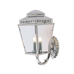 Elstead Lighting Applique murale extérieur Mansion Nickel poli