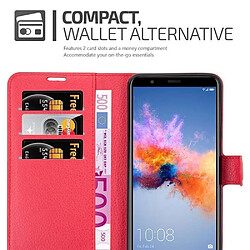 Cadorabo Coque Honor 7X Etui en Rouge pas cher