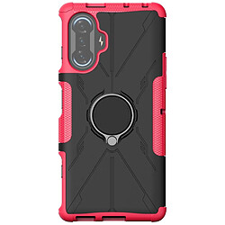 Coque en TPU anti-chute avec béquille pour votre Xiaomi Redmi K40 Gaming 5G/Poco F3 GT 5G - rose