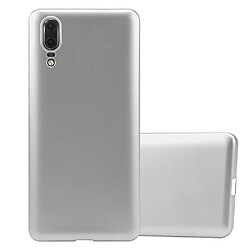 Cadorabo Coque Huawei P20 Etui en Argent