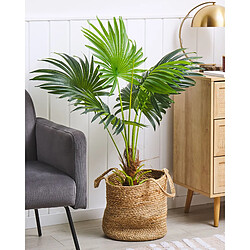 Beliani Plante artificielle FAN PALM 100 cm