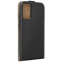 Avizar Étui pour Xiaomi Redmi Note 12S Clapet Vertical avec Porte-carte Noir