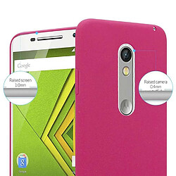 Avis Cadorabo Coque Motorola MOTO X PLAY Etui en Rose