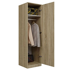 Avis ARMOIRE ARMOIRE ÉTAGÈRE PORTE SD-50 CHÊNE SONOMA