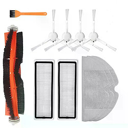 Kit de remplacement pour aspirateur robot Xiaomi Mijia 1C, accessoires, brosse principale latérale avec filtre AD et chiffon de vadrouille