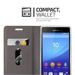 Avis Cadorabo Coque Sony Xperia M4 AQUA Etui en Gris