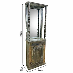 Acheter Meuble d'Entrée Alexandra House Living Marron Bois Recyclé 26 x 183 x 59 cm