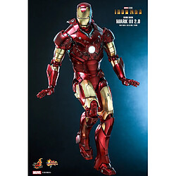 Hot Toys MMS664D48 - Marvel Comics - Iron Man - Iron Man Mark III 2.0 Standard Version pas cher