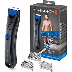 Tondeuse a Cheveux Remington BHT250 Rasoir Corps Homme Delicates Etanche, 3 Sabots, Lames Anti-Coupure Anti-Irritation