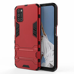 Coque en TPU hybride avec béquille rouge pour votre OPPO A52/A72/A92