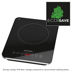 Acheter Plaque cuisson induction portable Surface en verre Affichage LCD Minuter, 2000, Noir, Proficook, EKI 1062