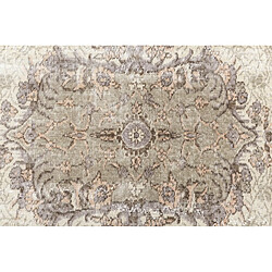 Avis Vidal Tapis de laine 251x150 beige Ultra Vintage