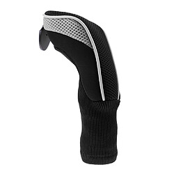 maille à long col club de golf tête de secours couvre golf hybride ut tête couverture gris