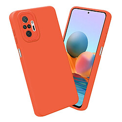 Acheter Cadorabo Coque Xiaomi RedMi NOTE 10 PRO Etui en Orange