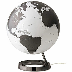 Atmosphere Globe terrestre lumineux Light & Colour Ø 30 cm - Metal Charbon