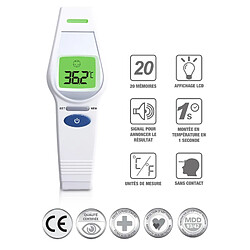 Yoghi Thermomètre Frontal Numérique – Norme Médical 93-42-eec Ufr106