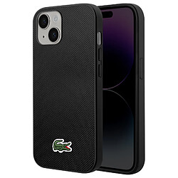 Lacoste Coque Lacoste pour iPhone 14 Plus Antichoc Soft Touch Noir