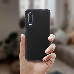 Acheter Avizar Coque Huawei P30 Antichoc Rigide Soft Touch Résistant - Noir Mat