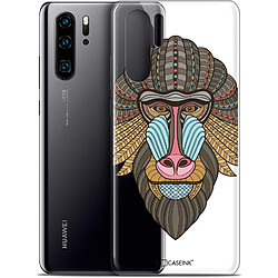 Caseink Coque Pour Huawei P30 Pro (6.47 ) [Gel HD Collection Summer Design Babouin - Souple - Ultra Fin - Imprimé en France]