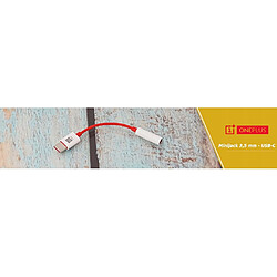 GUPBOO Adaptateur audio ONEPLUS MINIJACK 3.5 vers USB TYPE-C,JL1248