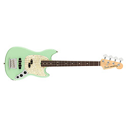 American Performer Mustang Bass Satin Surf Green Fender