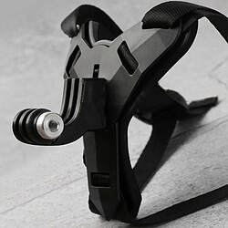 Support De Fixation De Menton De Casque En Plastique Pour Caméra De Sport GoPro Hero 8/7/6/5 Noir