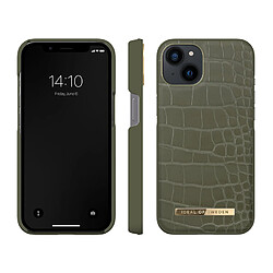 iDeal of Sweden Étui iPhone 13 - Khaki Croco