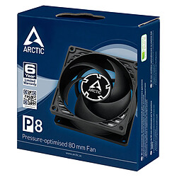 Avis ARCTIC P8 - Ventilateur boîtier 80mm à faible bruit