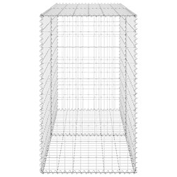 Avis vidaXL Mur en gabion avec couvercles Acier galvanisé 150x60x100 cm