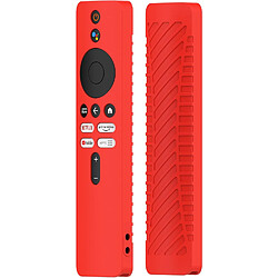 SANAG Silicone Coque Compatible Avec Xiaomi Mi Box 4K Tv(2Nd Gen) Telecommande, Antiderapant etui De Protection Remote Caque Case Housse Pour Xiaomi Mi Box 4K Tv Remote 2Nd Generation(Rouge)