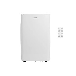 OCEANIC Climatiseur mobile monobloc - 2000W - 7000 BTU - Programmable - Classe énergétique A - blanc