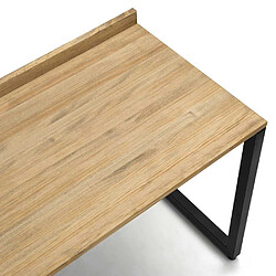 Ds Meubles Table de bureau NaturalWood 118X60 NGEV pas cher