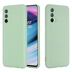 Coque en silicone mince, léger, antichoc avec sangle vert pour votre OnePlus Nord CE 5G