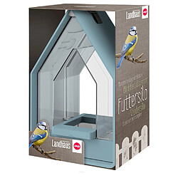 Mangeoire Silo Landhaus pour Oiseaux - EMSA - Bleu 