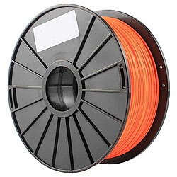 Avis Wewoo Filaments d'imprimante 3D fluorescents d'ABS Orange de 1.75 millimètres, environ 395m