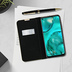 Acheter Avizar Housse Huawei P40 Lite Étui Folio Intégral Porte-carte Support Vidéo Noir