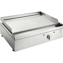 Acheter Planet Plancha électrique en inox Chef 55 cm Avec chariot fermé + couvercle + housse.