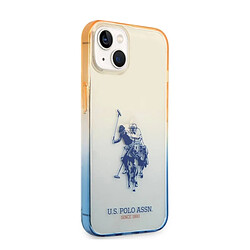 Avis Us Polo U.S Polo Coque de Protection pour iPhone 14 Plus Double Horse Bleu