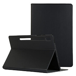 Etui en PU antichoc avec support noir pour votre Lenovo Tab P12 Pro