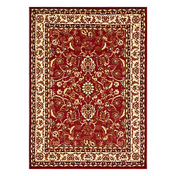 RUGSX BCF Tapis Morad KLASYK classique - bordeaux 120x170 cm