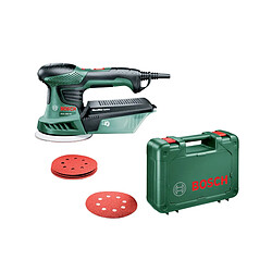 Ponceuse excentrique Bosch 270W + Papier abrasif G 80 PEX 300 AE Ponceuse bosch Malette