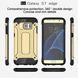 Avis Wewoo Coque renforcée or pour Samsung Galaxy S7 Edge / G935 Armure Tough TPU + PC Combinaison