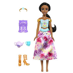 Avis Spin & Reveal Jasmine Mattel Poupée Disney Princesses avec accessoires et 11 surprises HXC23